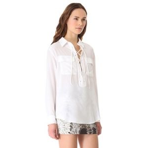 Equipment Knox Silk Blouse S